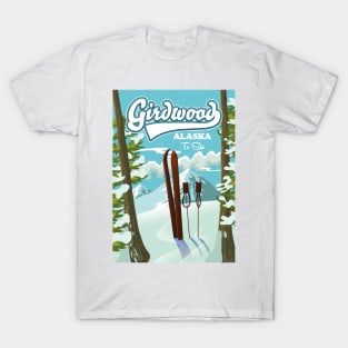 Girdwood Alaska to ski T-Shirt